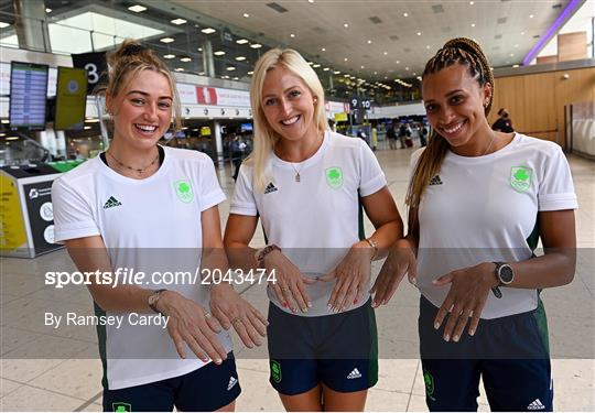 Team Ireland Athletics Team Depart for Olympic Games Team Ireland Athletics Team Depart for Olympic Games
