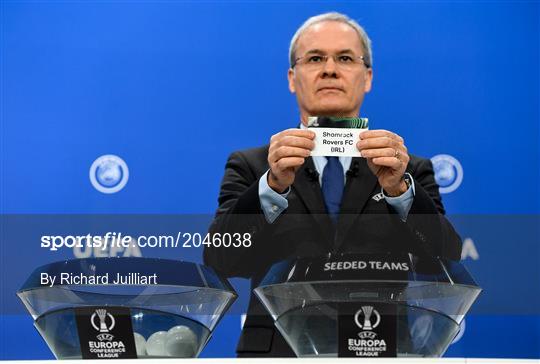 UEFA Europa Conference League 2021/22 Third Qualifying Round Draw