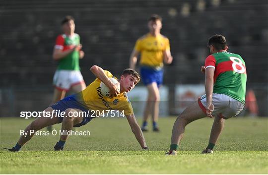 Mayo v Roscommon - EirGrid Connacht GAA Football U20 Championship Final Mayo v Roscommon - EirGrid Connacht GAA Football U20 Championship Final