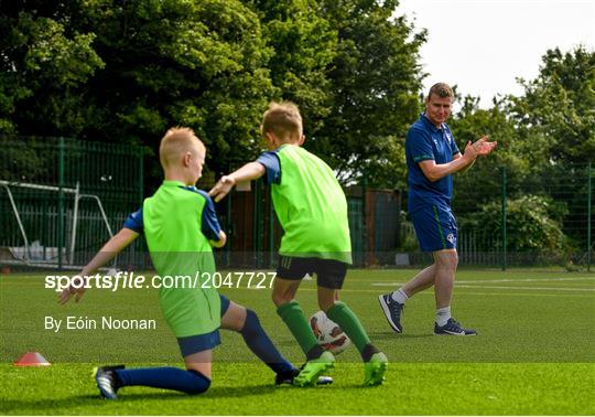 INTERSPORT Elverys Summer Soccer Schools - Stephen Kenny Visit