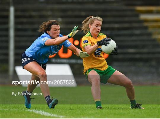 Dublin v Donegal - TG4 All-Ireland Senior Ladies Football Championship Quarter-Final Dublin v Donegal - TG4 All-Ireland Senior Ladies Football Championship Quarter-Final