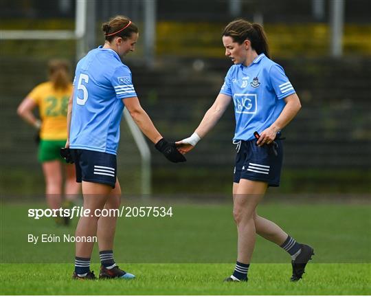 Dublin v Donegal - TG4 All-Ireland Senior Ladies Football Championship Quarter-Final Dublin v Donegal - TG4 All-Ireland Senior Ladies Football Championship Quarter-Final