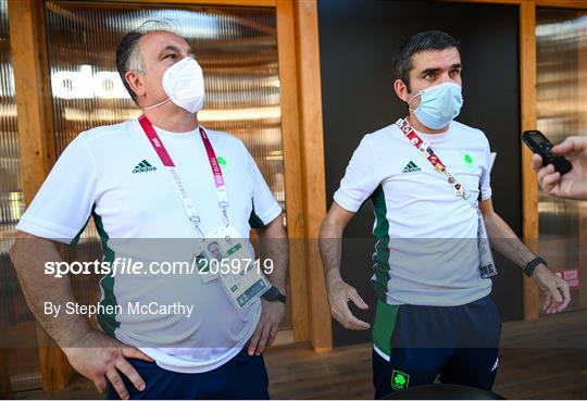 Tokyo 2020 Olympic Games - Day 14 - Team Ireland Media Conference Tokyo 2020 Olympic Games - Day 14 - Team Ireland Media Conference