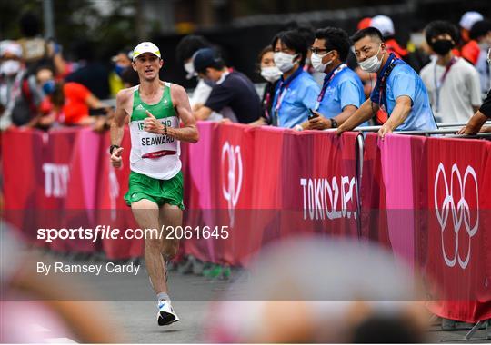 Tokyo 2020 Olympic Games - Day 16 - Men's Marathon Tokyo 2020 Olympic Games - Day 16 - Men's Marathon