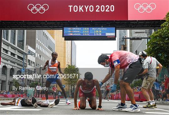 Tokyo 2020 Olympic Games - Day 16 - Men's Marathon Tokyo 2020 Olympic Games - Day 16 - Men's Marathon