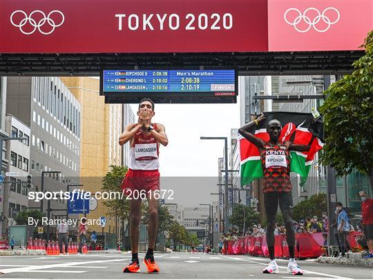 Tokyo 2020 Olympic Games - Day 16 - Men's Marathon Tokyo 2020 Olympic Games - Day 16 - Men's Marathon