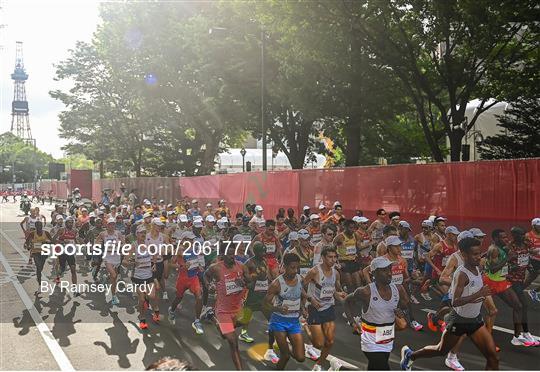 Tokyo 2020 Olympic Games - Day 16 - Men's Marathon Tokyo 2020 Olympic Games - Day 16 - Men's Marathon