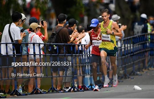 Tokyo 2020 Olympic Games - Day 16 - Men's Marathon Tokyo 2020 Olympic Games - Day 16 - Men's Marathon