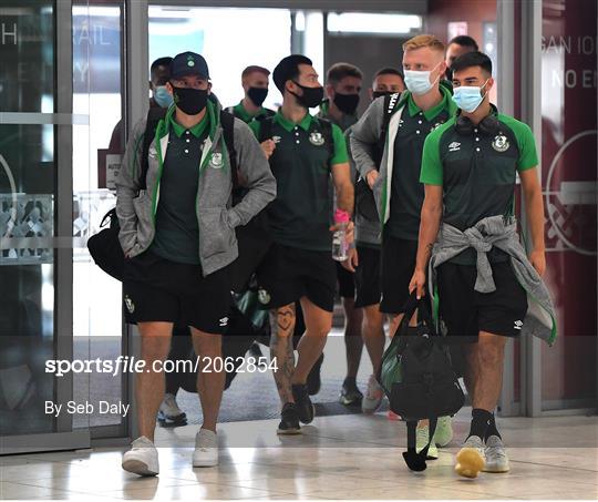 Shamrock Rovers Depart for Albania Shamrock Rovers Depart for Albania