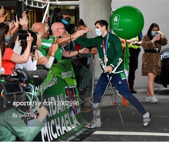 Homecoming of the Irish Olympic Boxers