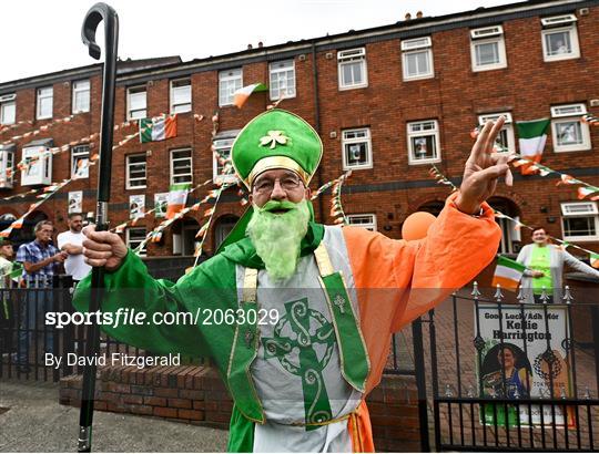 Team Ireland olympic champion Kellie Harrington returns home to Dublin