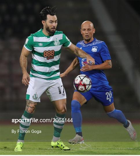 Teuta v Shamrock Rovers - UEFA Europa Conference League Third Qualifying Round Second Leg Teuta v Shamrock Rovers - UEFA Europa Conference League Third Qualifying Round Second Leg