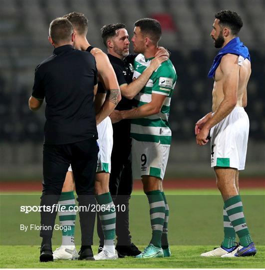 Teuta v Shamrock Rovers - UEFA Europa Conference League Third Qualifying Round Second Leg Teuta v Shamrock Rovers - UEFA Europa Conference League Third Qualifying Round Second Leg
