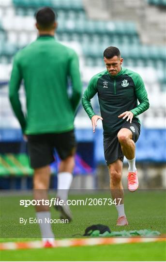 Shamrock Rovers Press Conference & Training Session Shamrock Rovers Press Conference & Training Session