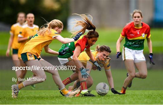 Antrim v Carlow - TG4 All-Ireland Ladies Football Junior Championship Semi-Final Antrim v Carlow - TG4 All-Ireland Ladies Football Junior Championship Semi-Final