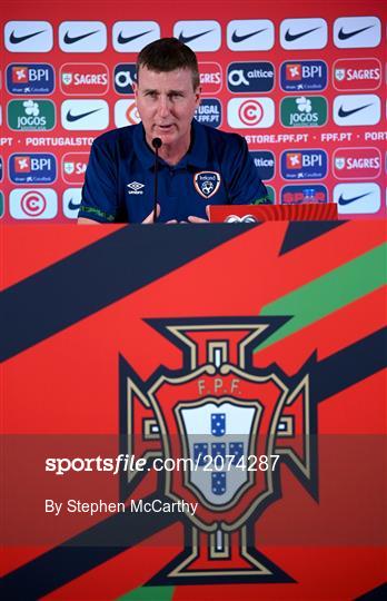 Republic of Ireland Training Session & Press Conference Republic of Ireland Training Session & Press Conference