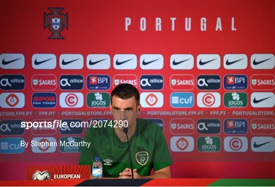 Republic of Ireland Training Session & Press Conference Republic of Ireland Training Session & Press Conference