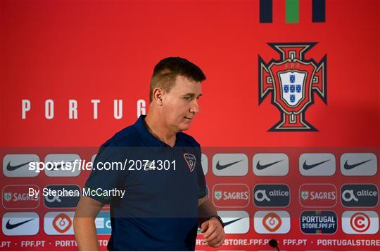 Republic of Ireland Training Session & Press Conference