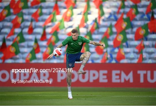 Republic of Ireland Training Session & Press Conference