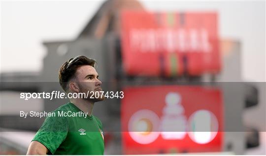 Republic of Ireland Training Session & Press Conference