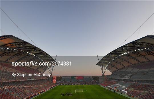 Republic of Ireland Training Session & Press Conference Republic of Ireland Training Session & Press Conference