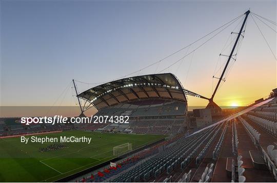 Republic of Ireland Training Session & Press Conference Republic of Ireland Training Session & Press Conference