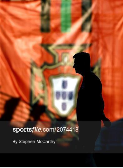 Republic of Ireland Training Session & Press Conference Republic of Ireland Training Session & Press Conference