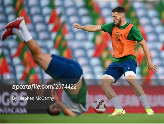 Republic of Ireland Training Session & Press Conference Republic of Ireland Training Session & Press Conference