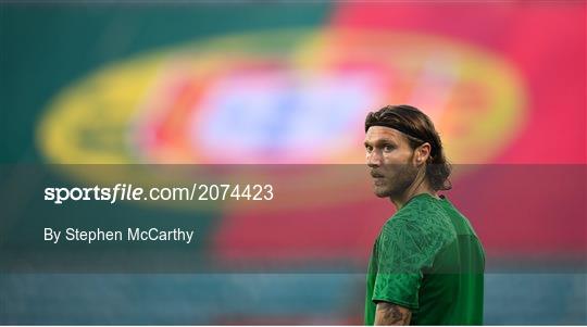 Republic of Ireland Training Session & Press Conference Republic of Ireland Training Session & Press Conference