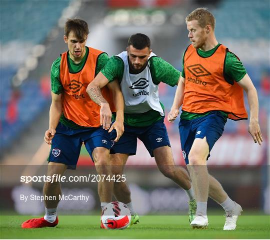 Republic of Ireland Training Session & Press Conference Republic of Ireland Training Session & Press Conference