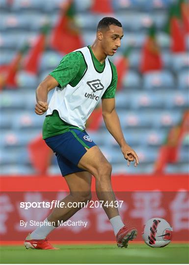 Republic of Ireland Training Session & Press Conference Republic of Ireland Training Session & Press Conference