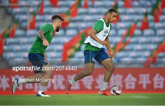 Republic of Ireland Training Session & Press Conference