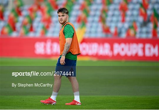 Republic of Ireland Training Session & Press Conference Republic of Ireland Training Session & Press Conference