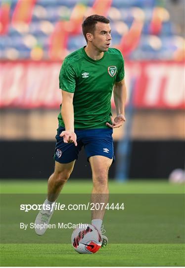 Republic of Ireland Training Session & Press Conference Republic of Ireland Training Session & Press Conference