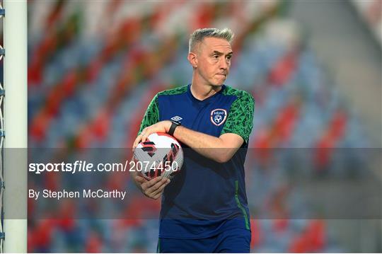 Republic of Ireland Training Session & Press Conference Republic of Ireland Training Session & Press Conference