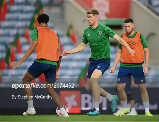 Republic of Ireland Training Session & Press Conference