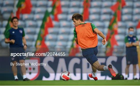 Republic of Ireland Training Session & Press Conference Republic of Ireland Training Session & Press Conference