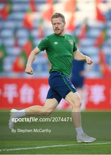 Republic of Ireland Training Session & Press Conference Republic of Ireland Training Session & Press Conference