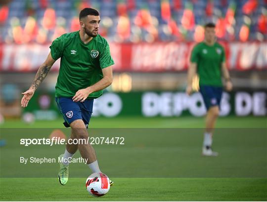 Republic of Ireland Training Session & Press Conference Republic of Ireland Training Session & Press Conference