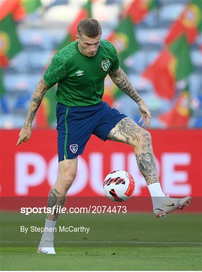 Republic of Ireland Training Session & Press Conference Republic of Ireland Training Session & Press Conference