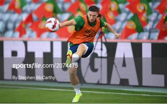 Republic of Ireland Training Session & Press Conference Republic of Ireland Training Session & Press Conference