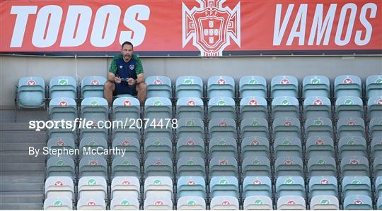 Republic of Ireland Training Session & Press Conference Republic of Ireland Training Session & Press Conference
