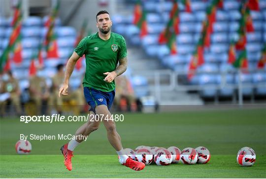 Republic of Ireland Training Session & Press Conference Republic of Ireland Training Session & Press Conference