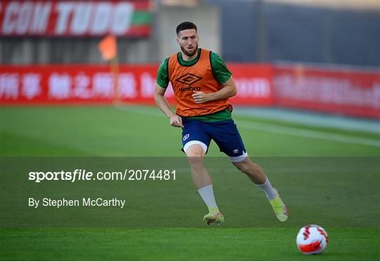 Republic of Ireland Training Session & Press Conference Republic of Ireland Training Session & Press Conference