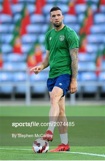 Republic of Ireland Training Session & Press Conference Republic of Ireland Training Session & Press Conference