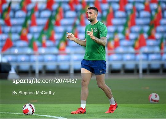 Republic of Ireland Training Session & Press Conference Republic of Ireland Training Session & Press Conference