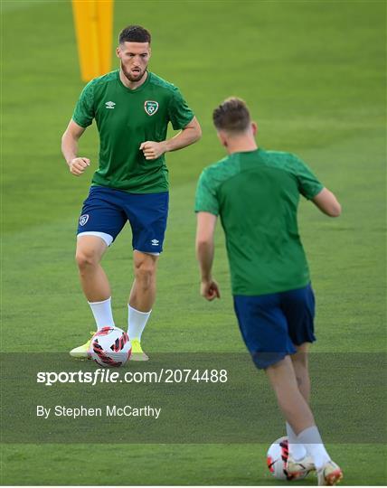Republic of Ireland Training Session & Press Conference Republic of Ireland Training Session & Press Conference