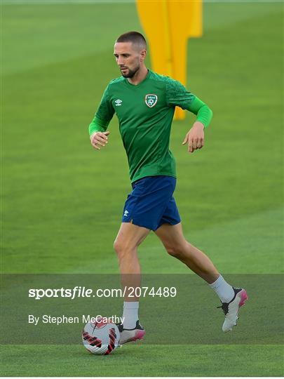 Republic of Ireland Training Session & Press Conference Republic of Ireland Training Session & Press Conference