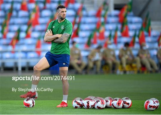 Republic of Ireland Training Session & Press Conference Republic of Ireland Training Session & Press Conference
