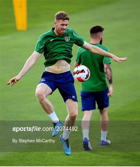 Republic of Ireland Training Session & Press Conference Republic of Ireland Training Session & Press Conference